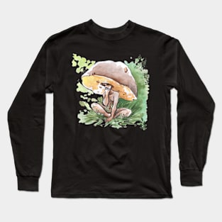 Empire Of Mushrooms Boletus Edulis Long Sleeve T-Shirt